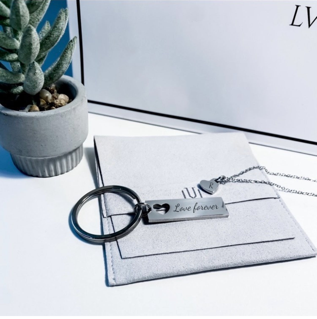Heart keychain